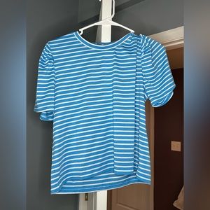 BCBGenration, Size Small, Blue Stripes